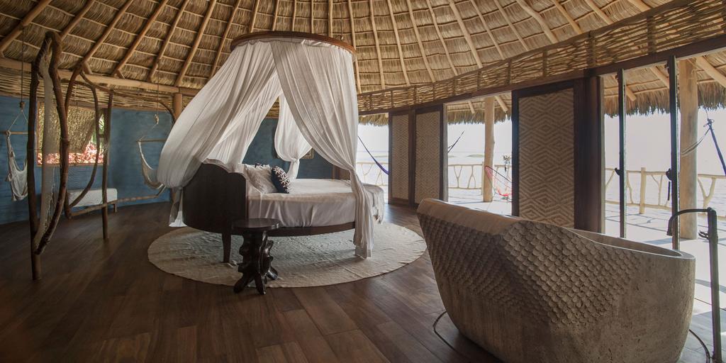 Hotelito Desconocido La Cruz de Loreto Rom bilde